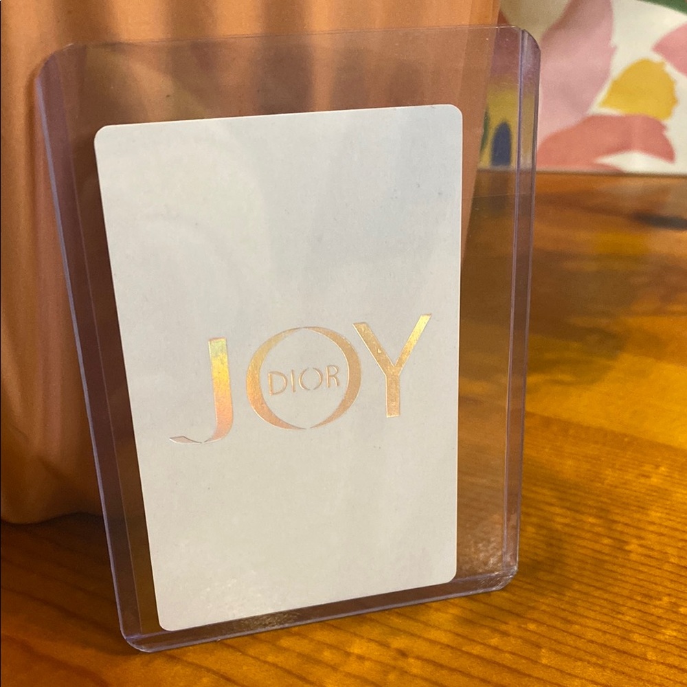Dior Joy Five of Clubs Collectable Playing Card